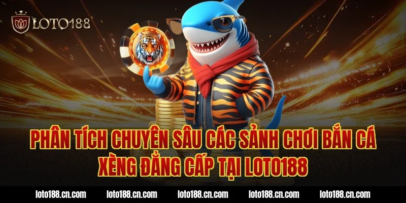 Phân tích chuyên sâu các sảnh chơi bắn cá xèng đẳng cấp tại loto188