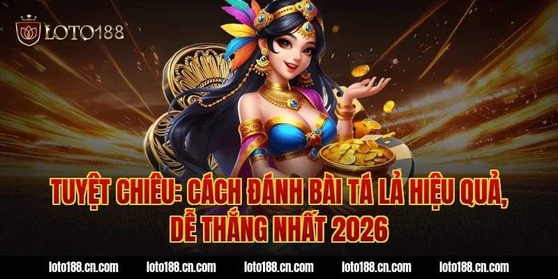 Tuyệt chiêu: Cách đánh bài tá lả hiệu quả, dễ thắng nhất 2026